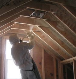 Scramento CA attic spray foam insulation