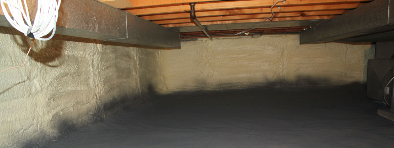 Scramento spray foam insulation for crawl spaces